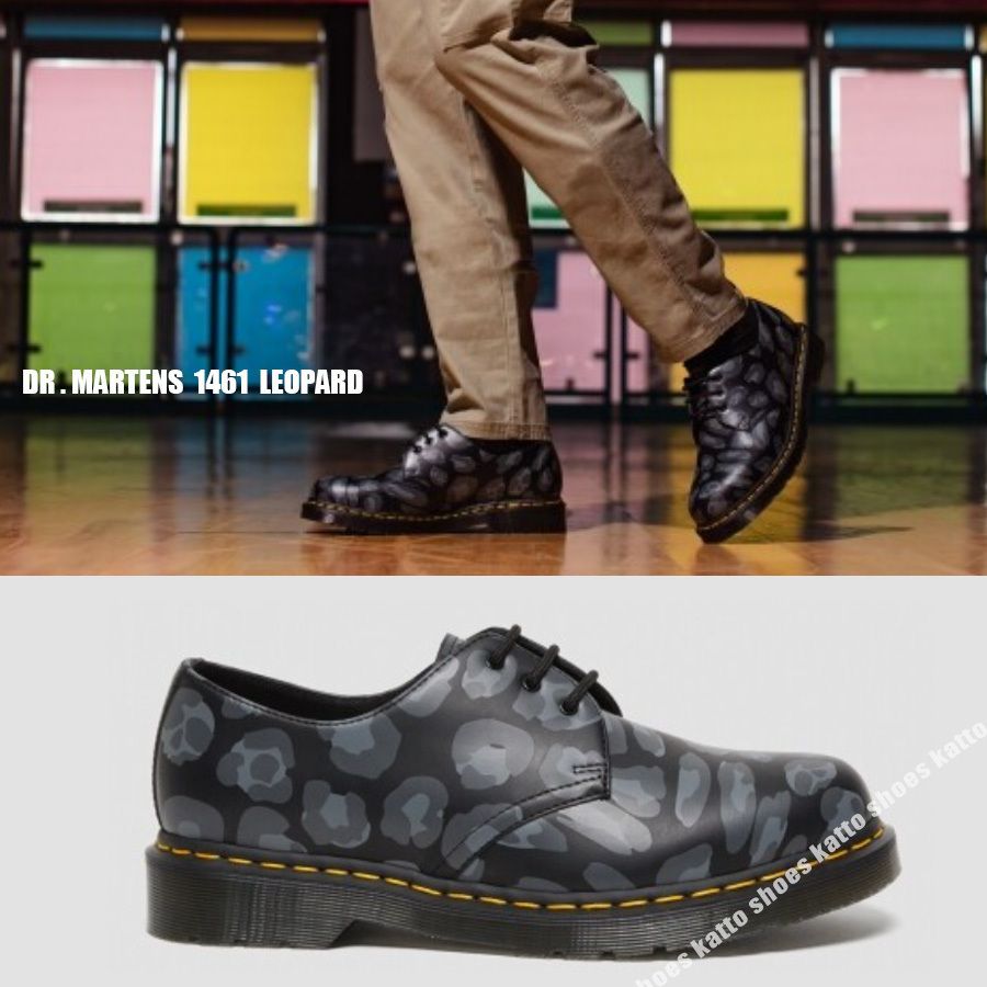 Dr Martens☆1461 LEOPARD☆3ホール☆レオパード☆兼用 (Dr.Martens