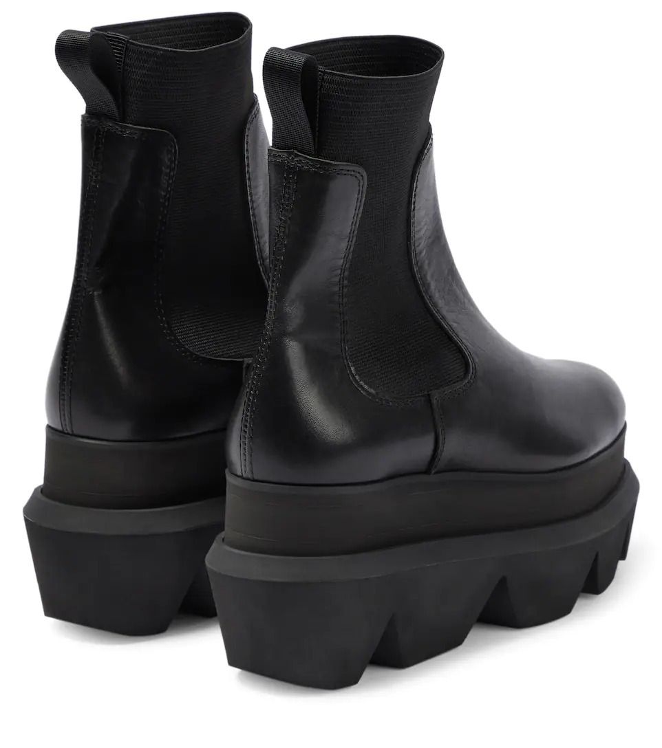 ◇関税込◇*sacai*プラットフォーム レザー チェルシー ブーツ (sacai
