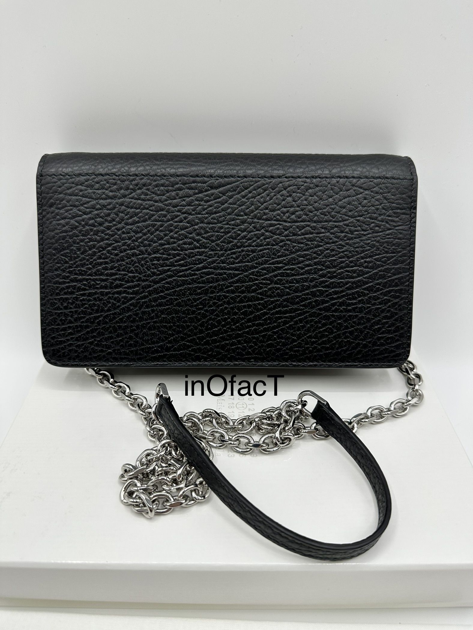 新品正規品 メゾンマルジェラ チェーンウォレット ショルダー (Maison