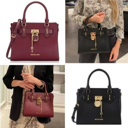 セールMichael Kors Hamiltonスモール2wayサッチェルバッグ (Michael