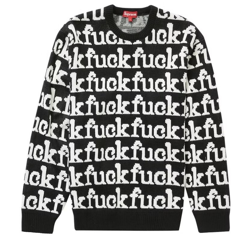 Supreme Fuck Sweater SS22 Week 2 (Supreme/ニット・セーター
