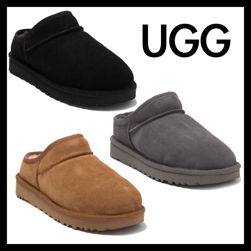 セール☆屋内外OK【UGG/アグ】クラシックスリッパ☆3色 送料込 (UGG