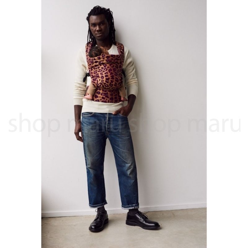 artipoppe◇ZEITGEISTベビーキャリア◇レオパード柄◇シルク