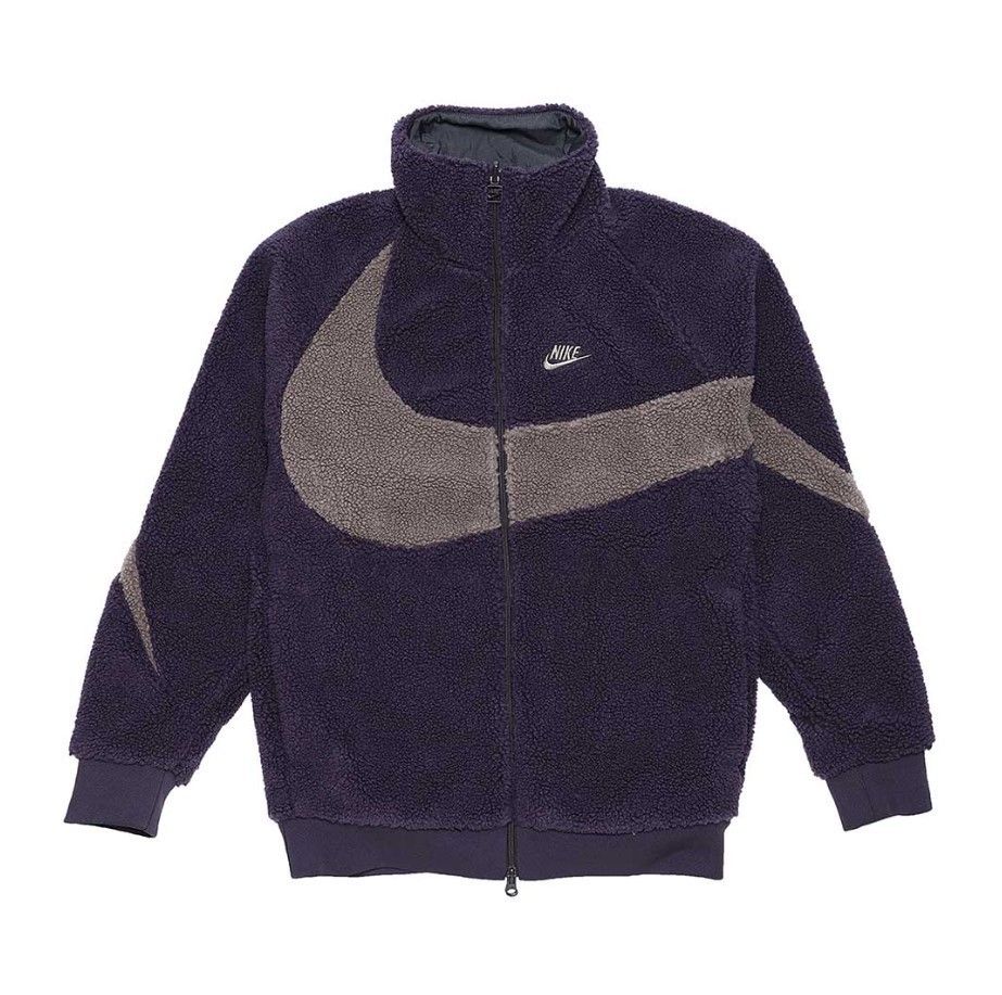 NIKE】スウッシュ フルジップ リバーシブル ボア ジャケット (Nike