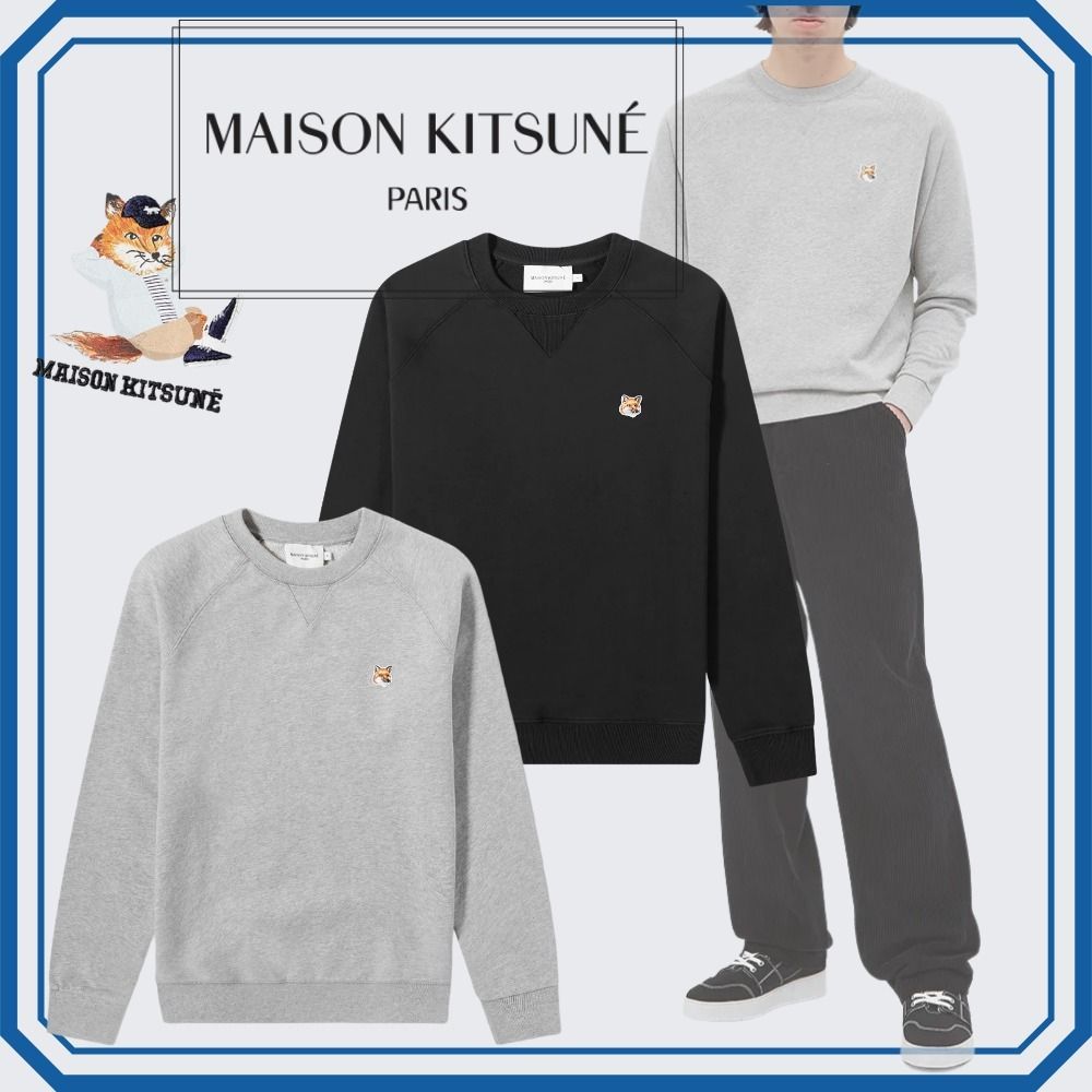 ◇関税込◇ MAISON KITSUNE クラシック スウェット キツネロゴ (MAISON