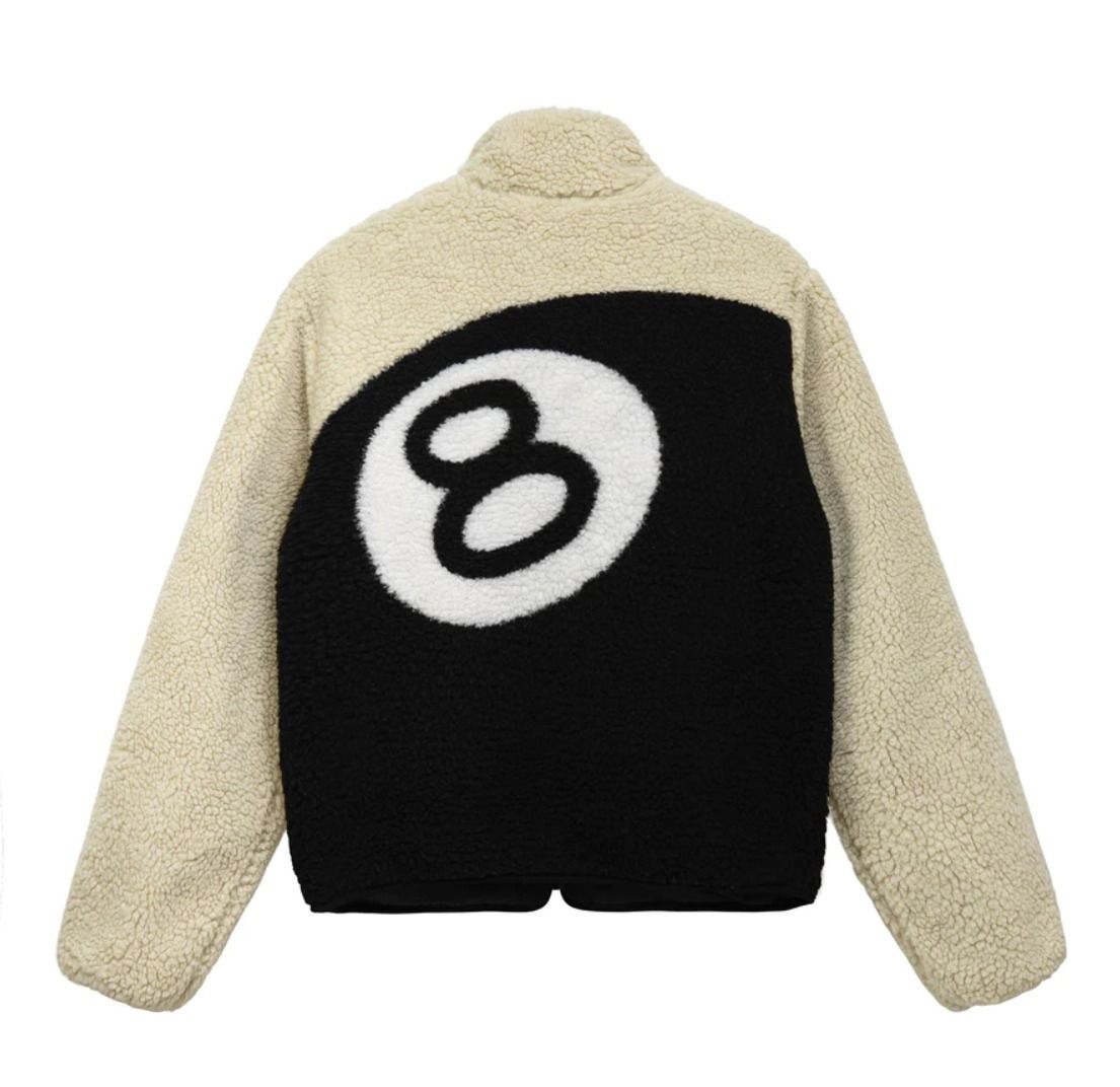 ☆韓国の人気☆【STUSSY】☆Stussy 8 Ball Sherpa Jacke.t☆ (STUSSY