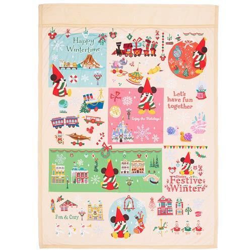 ディズニークリスマス2022 リルリンリンの毛布 TDR (Disney