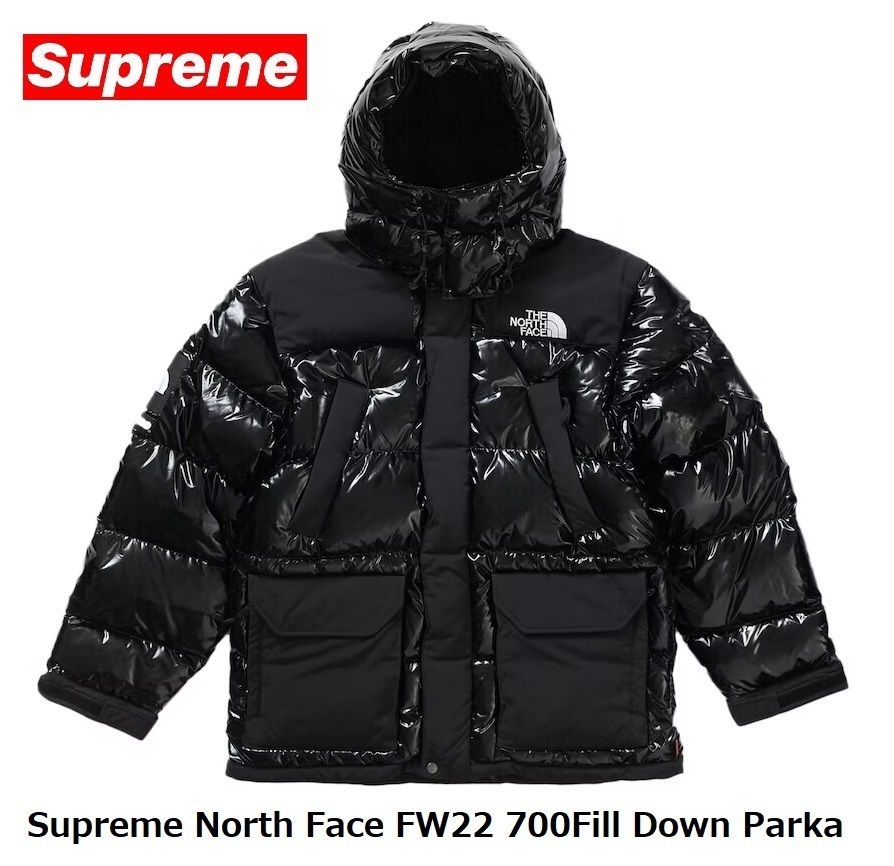 Supreme North Face FW22 700Fill Down Parka ダウンパーカー 黒