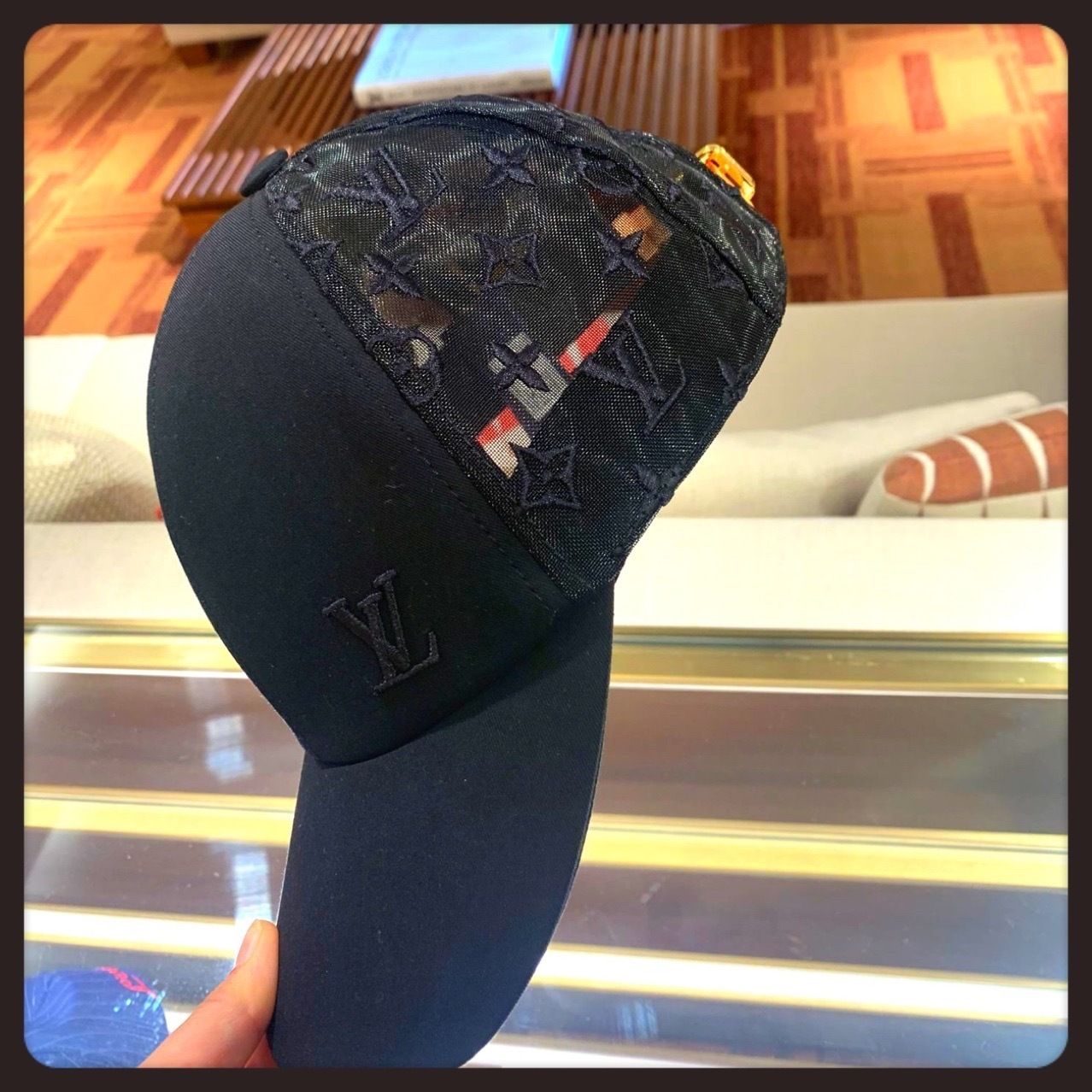 LV】メッシュキャップ◇モノグラム size 60 (Louis Vuitton/キャップ