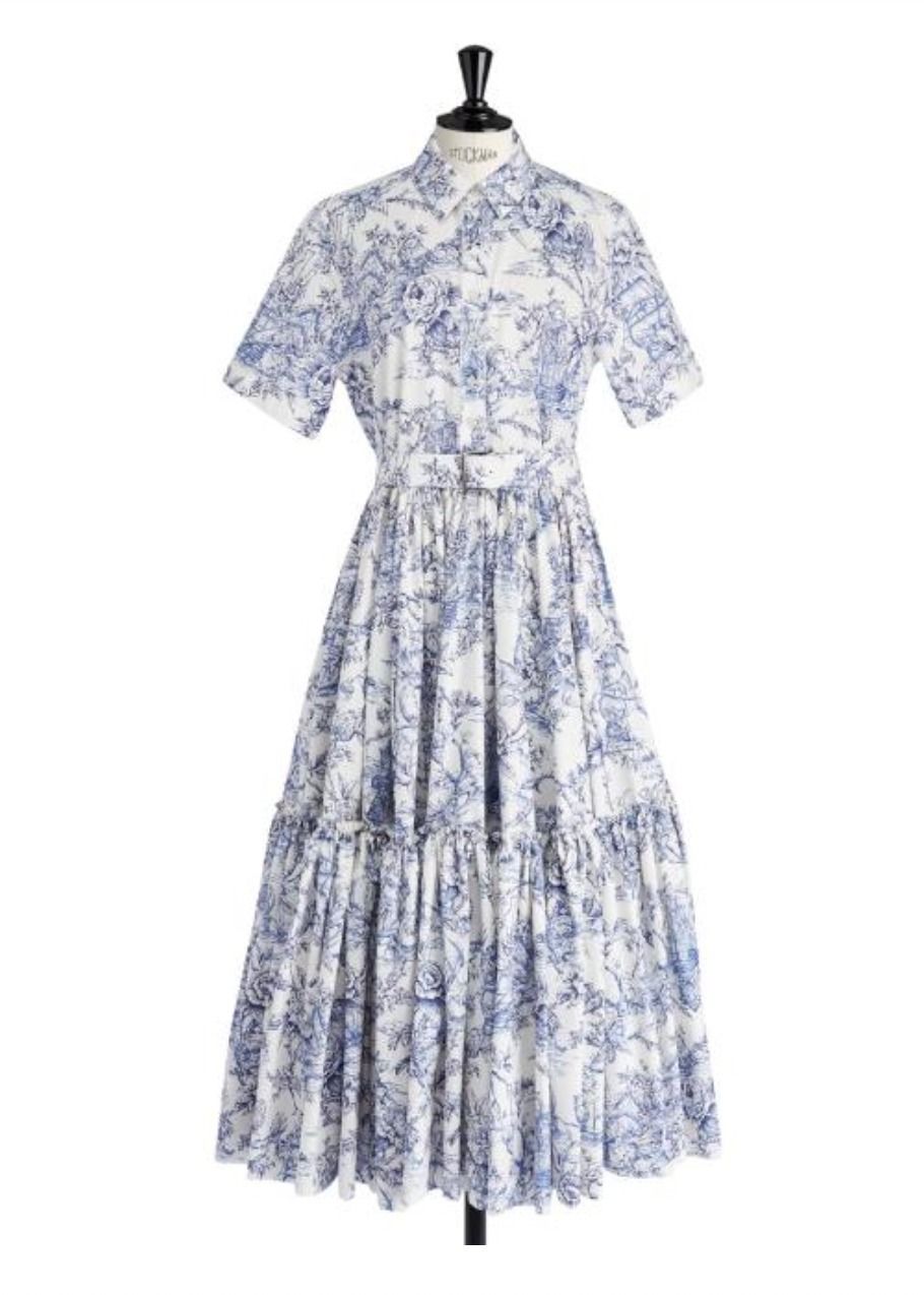 DIOR直営】23CRUISE 稀少 ベルト付き ドレス (Dior/ワンピース