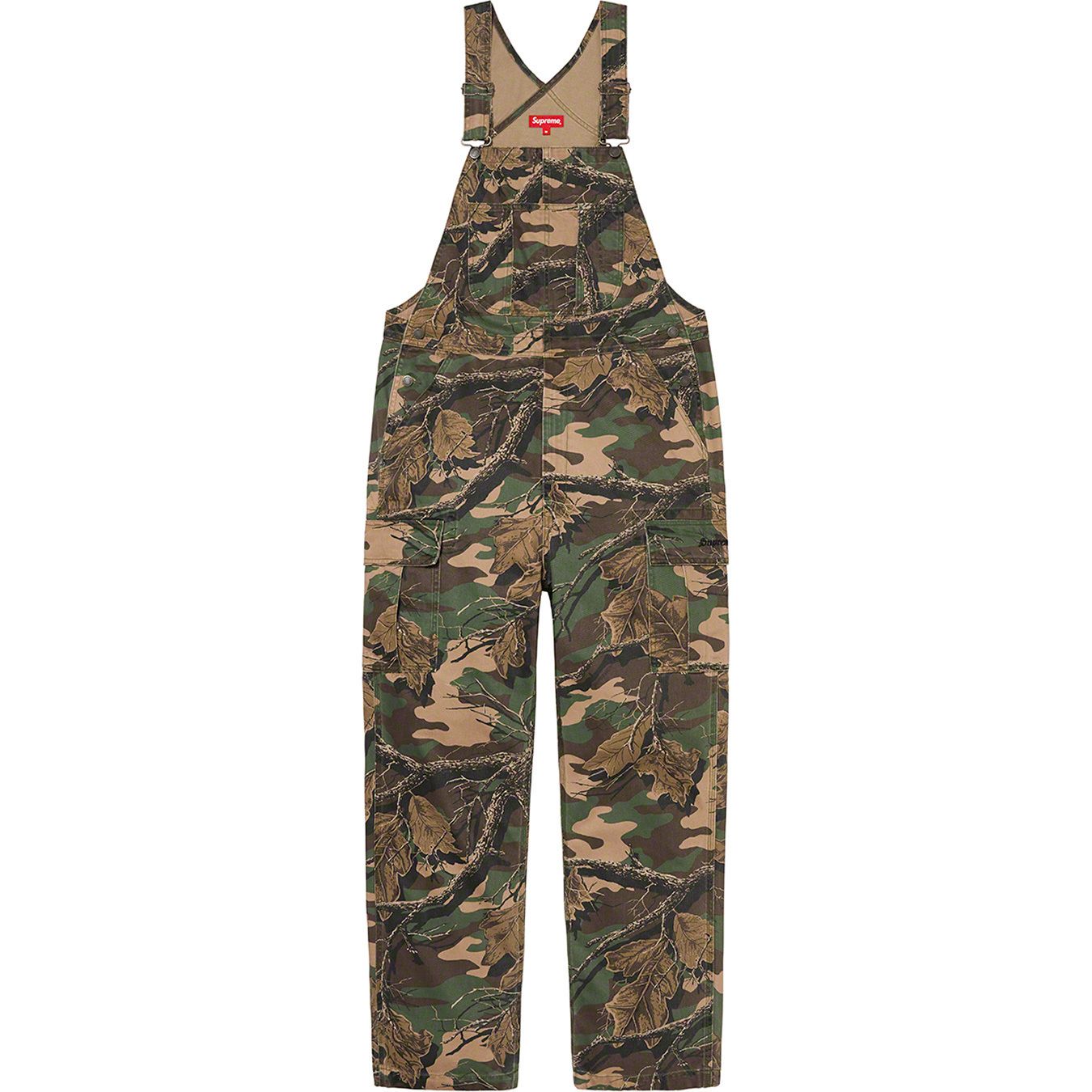 FW22 Supreme Cargo Denim Overalls - デニム オーバーオール (Supreme