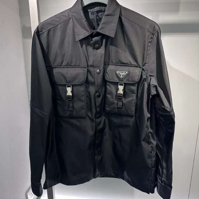 ☆Prada プラダ☆Re-Nylon シャツ ジャケット (PRADA/シャツ) SC548