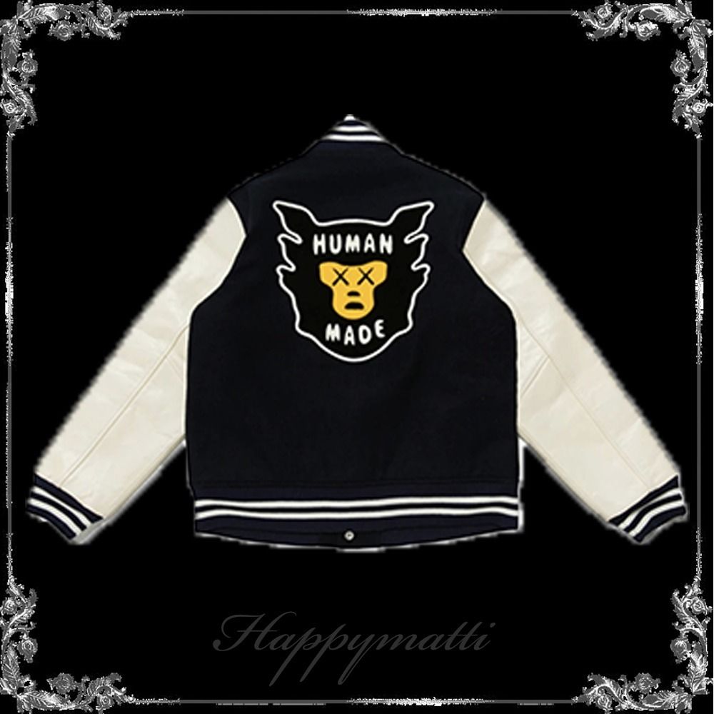 KAWS x Human Made】Varsity Jacket スタジャン (HUMAN MADE
