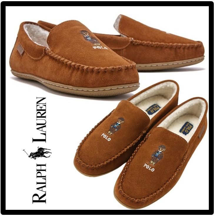 関税込☆POLO RALPH LAUREN☆ラルフ ローレンモコモコモカシン☆ (POLO