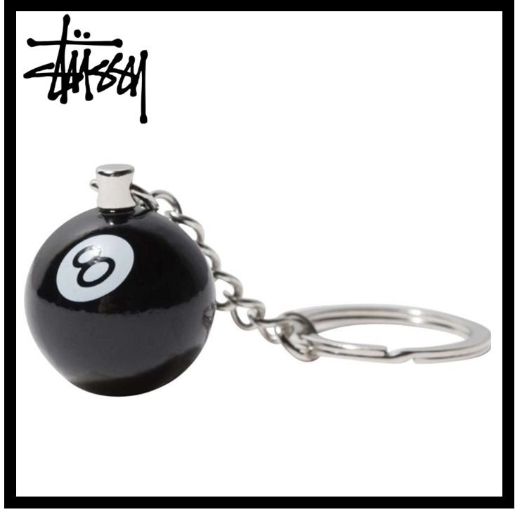 ☆関税込☆Stussy☆ステューシー DICE ダイス キーホルダー☆ (STUSSY