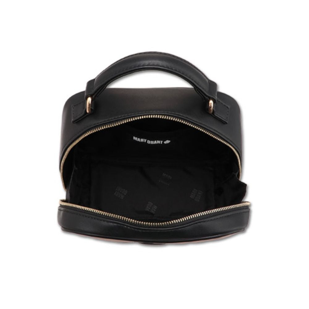 MARY QUANT スクエアキルトデイジーパッチ2wayショルダー トート (MARY