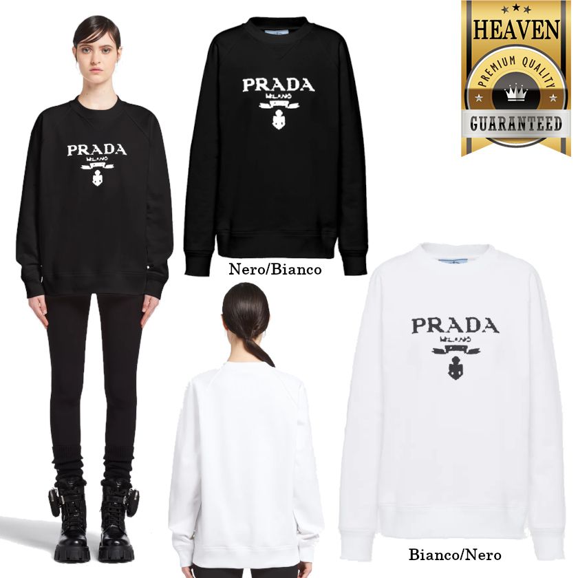 累積売上第1位【PRADA☆プラダ】スウェットシャツ (PRADA/スウェット