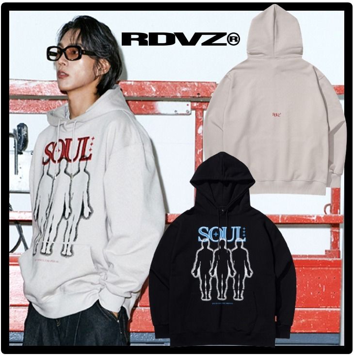 SEVENTEENミンギュ着用☆関税込☆RDVZ☆SOUL HOODIE☆パーカー☆ (RDVZ