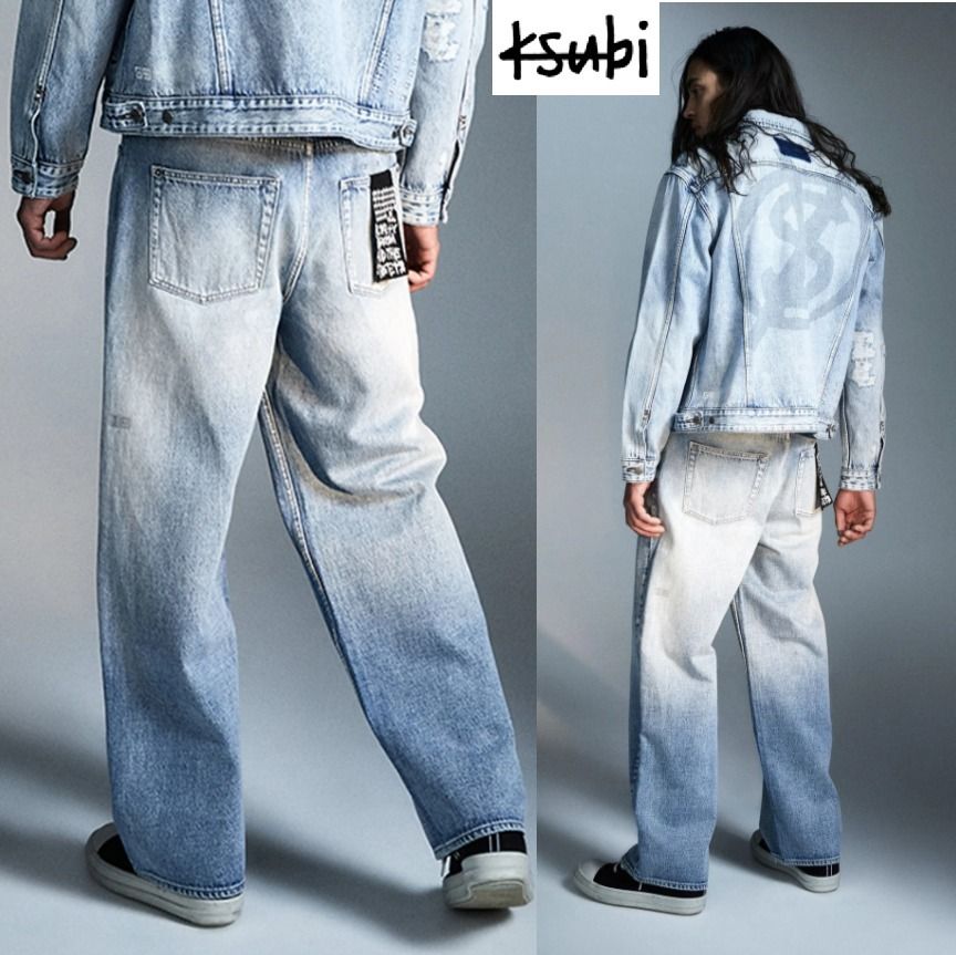 KSUBI】オーバーサイズ☆パンクブルージーンズMAXX Punk Blue (KSUBI