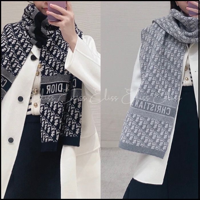 ☆すぐ【DIOR】ディオール オブリーク テクニカル カシミヤ (Dior