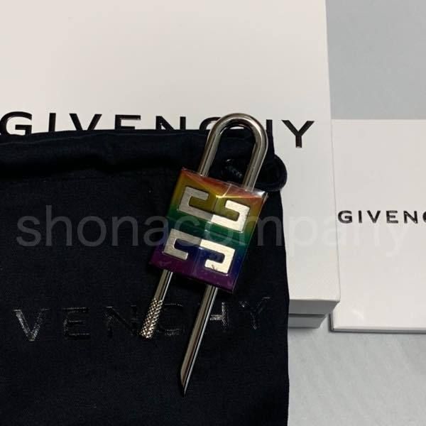 関税込】GIVENCHY ジバンシィ◇南京錠 パドロック キーリング