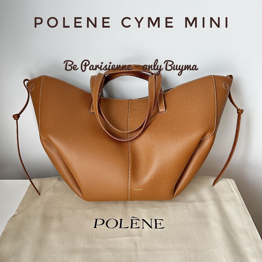 POLENE Cyme Mini トートバッグ レザー ハイセンス パリ発 (POLENE
