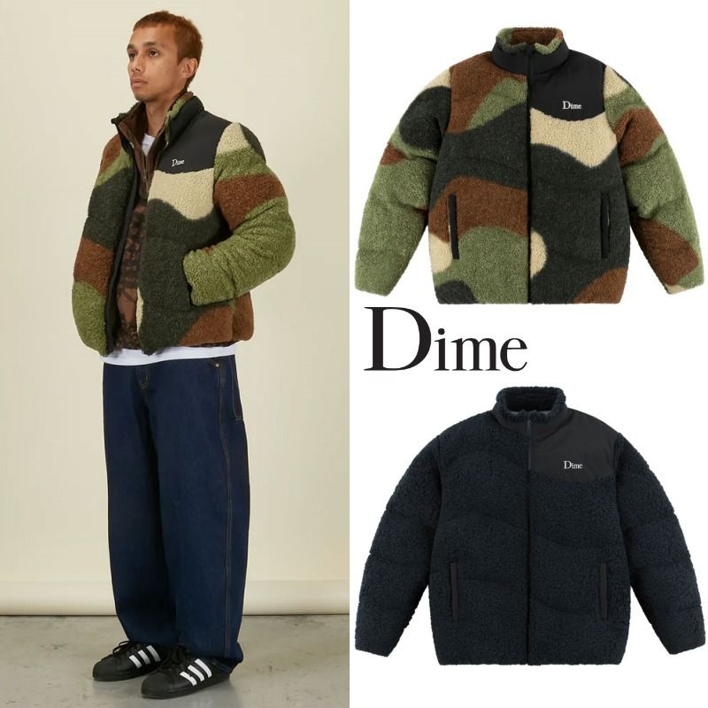 Dime】22fw Sherpa Puffer Jacket (Dime/フリースジャケット) 89519341