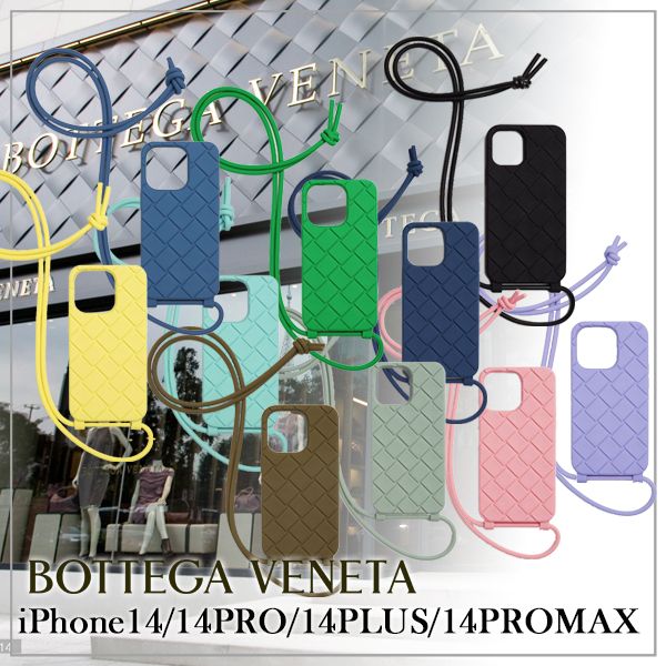 BOTTEGA VENETA】ストラップ付iPhone14/14PRO/14PLUS/14PROMAX