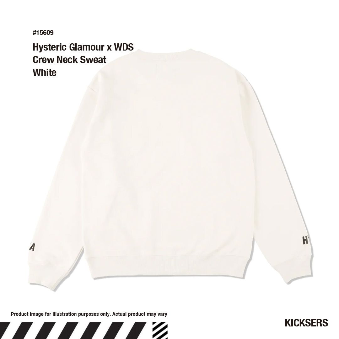 Hysteric Glamour WDS Sweatヒスウィンダンシーロゴスウェット (WIND
