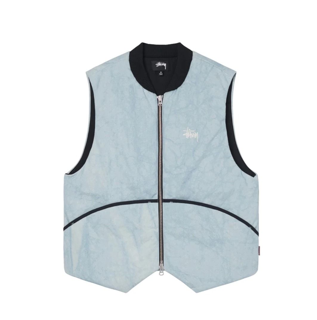 ☆人気☆【STUSSY】☆Stussy WASHED CANVAS PRIMALOFT VES.T☆ (STUSSY