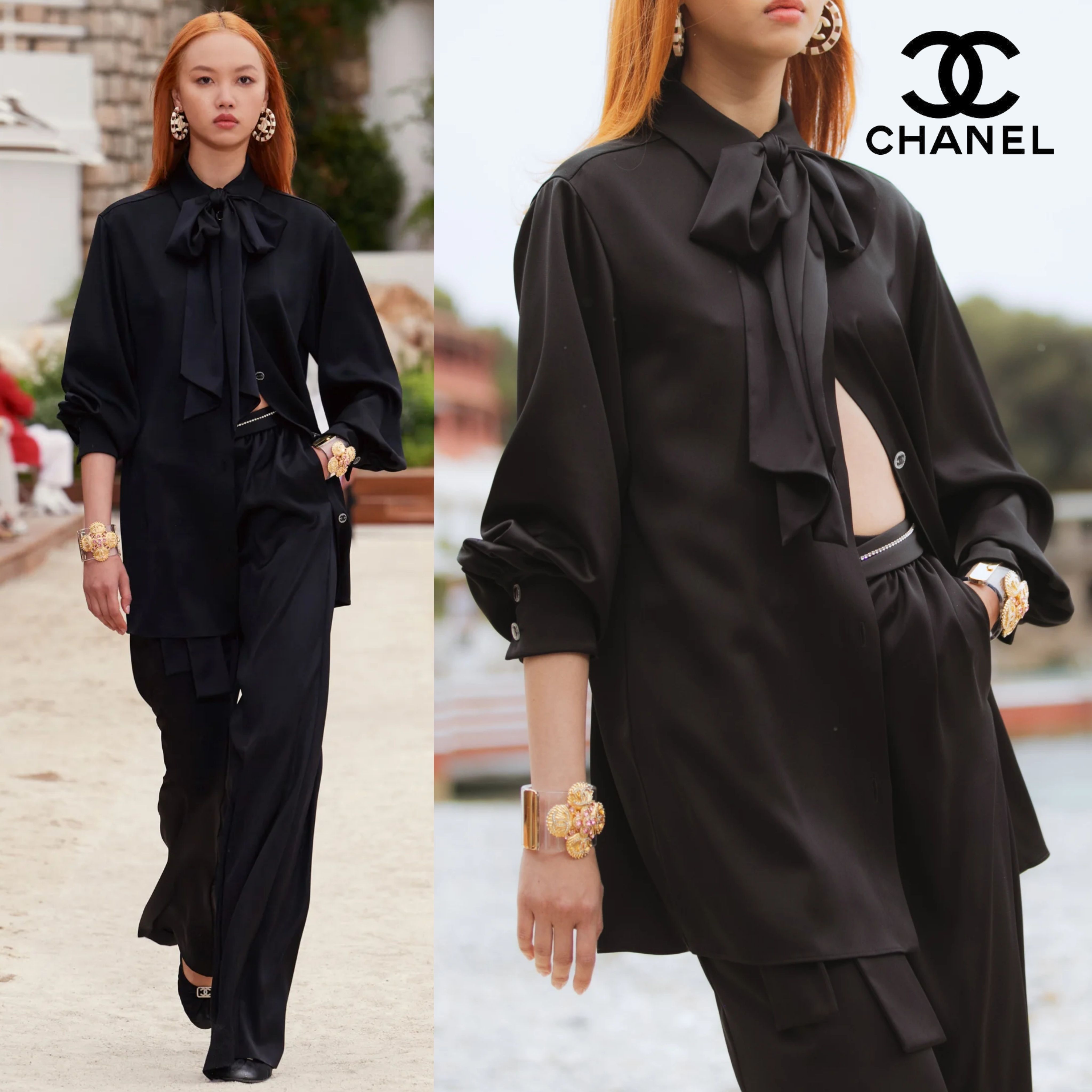 22-23Cruise☆すぐ届く！ 【CHANEL シャネル】 ブラウス 関税込