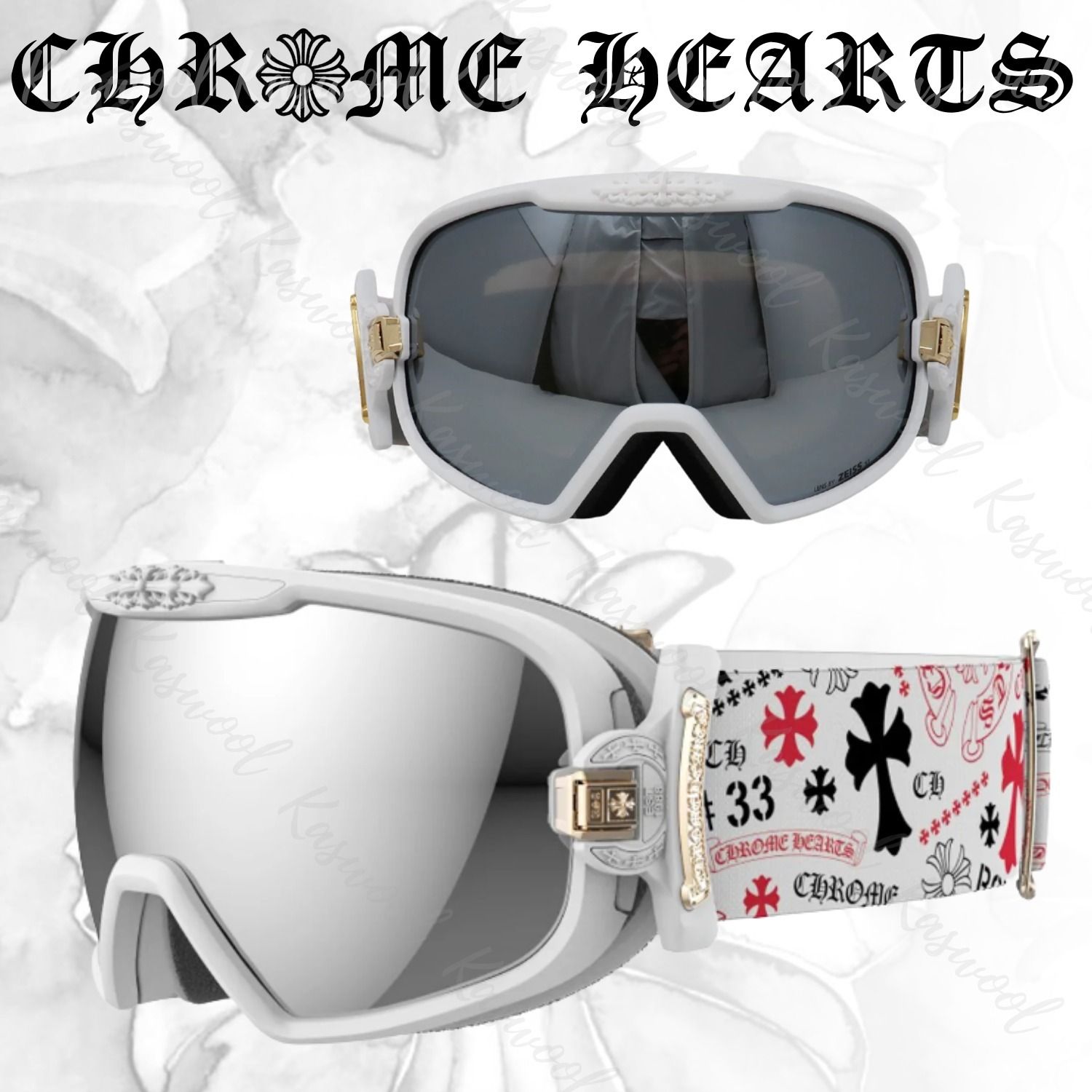 CHROME HEARTS クロムハーツ SKI GOGGLES スキーゴーグル (CHROME