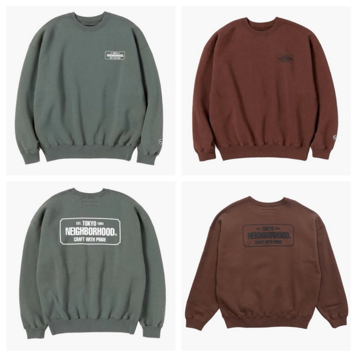 NEIGHBORHOOD ☆ スウェットシャツ Classic-s crewneck ls . co