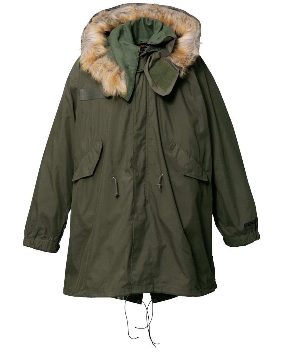 リアル軍物コラボ コムデギャルソン×アルファ モッズコート (COMME des
