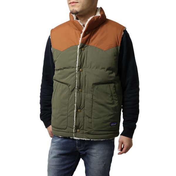 Patagonia パタゴニア ダウンベスト フリース リバーシブル 防寒