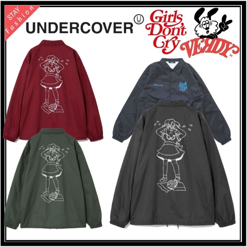 ☆限定コラボレア!GDC/VERDY × UNDERCOVER コーチジャケット (Girls