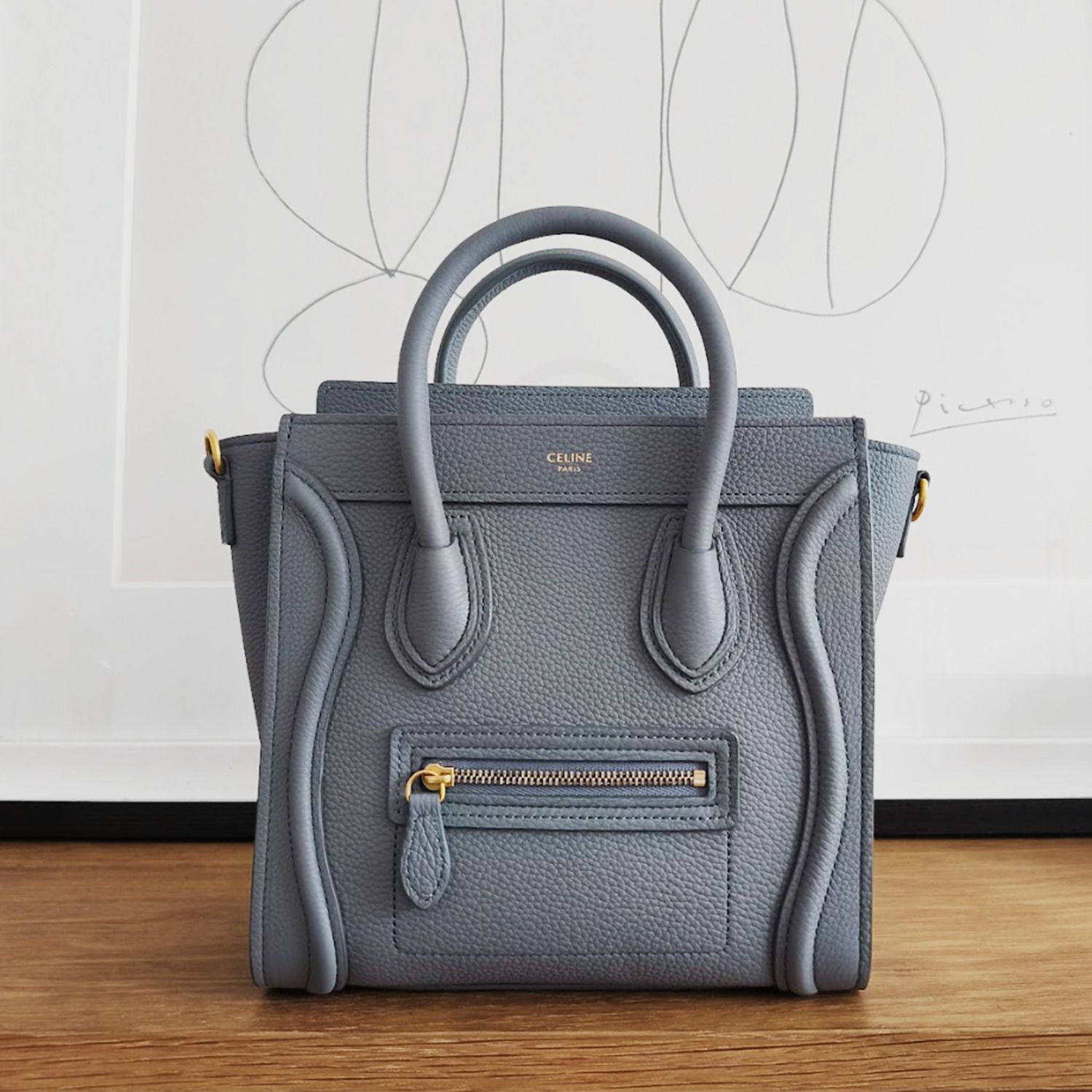 直営店買付 CELINE ラゲージ ナノ ショルダーバッグ (CELINE