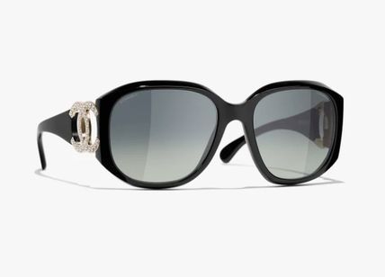 夏場には欠かせない！！】シャネル サングラス ロゴ パール (CHANEL