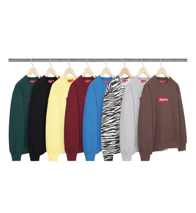 シュプリーム☆ボックスロゴトレーナー☆Box Logo Crewneck (Supreme