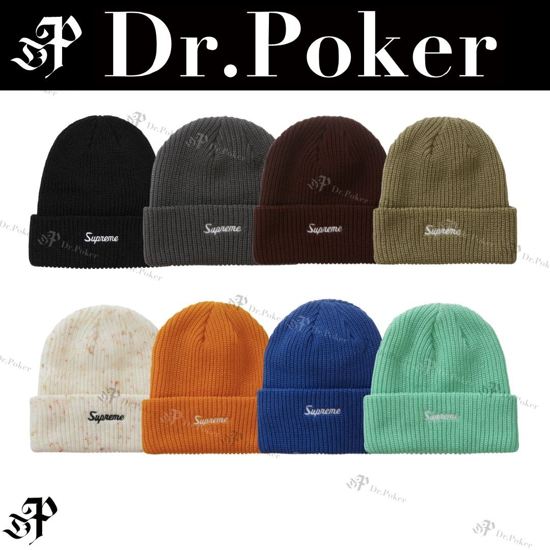 Supreme シュプリーム 刺繍ロゴ Loose Gauge Beanie ビーニー (Supreme