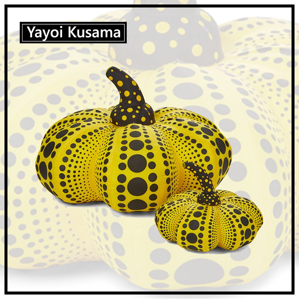 Yayoi Kusama】草間彌生 ソフト スカルプチャー かぼちゃ (オブジェ