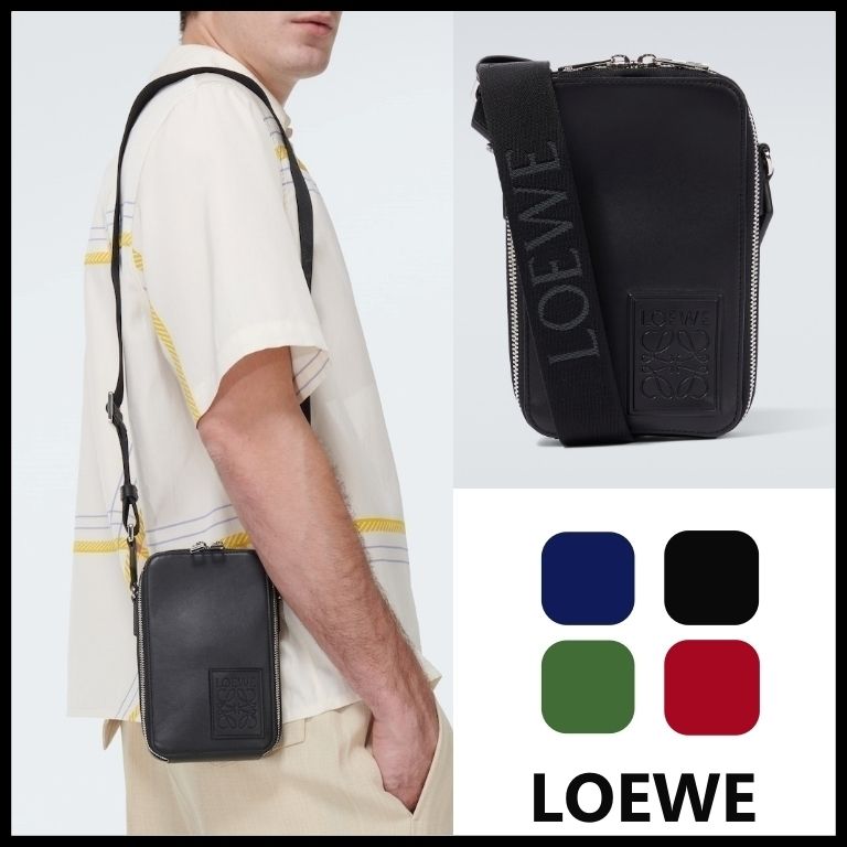 LOEWE】ロエベ 人気 バーティカル クロスボディポケット (LOEWE