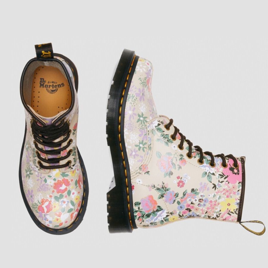 Dr Martens☆1460 FLORAL☆花柄 (Dr.Martens/ショートブーツ・ブーティ