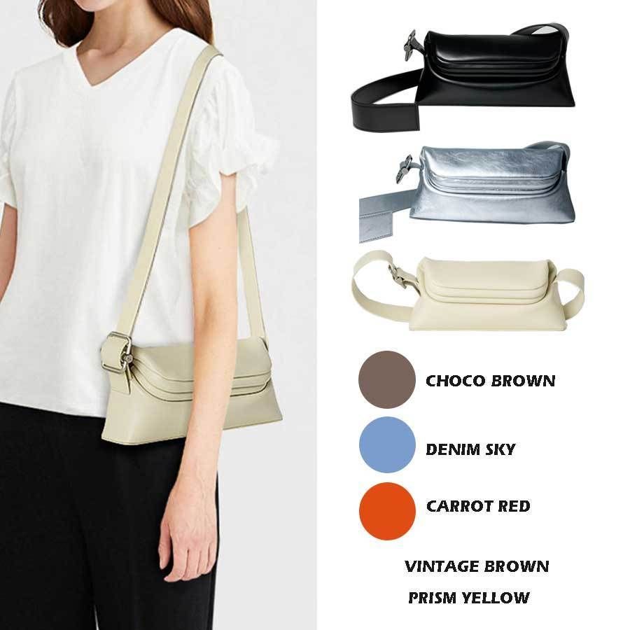 ☆OSOI☆FOLDER BROT BAG 人気 韓国発 ショルダーバッグ (OSOI