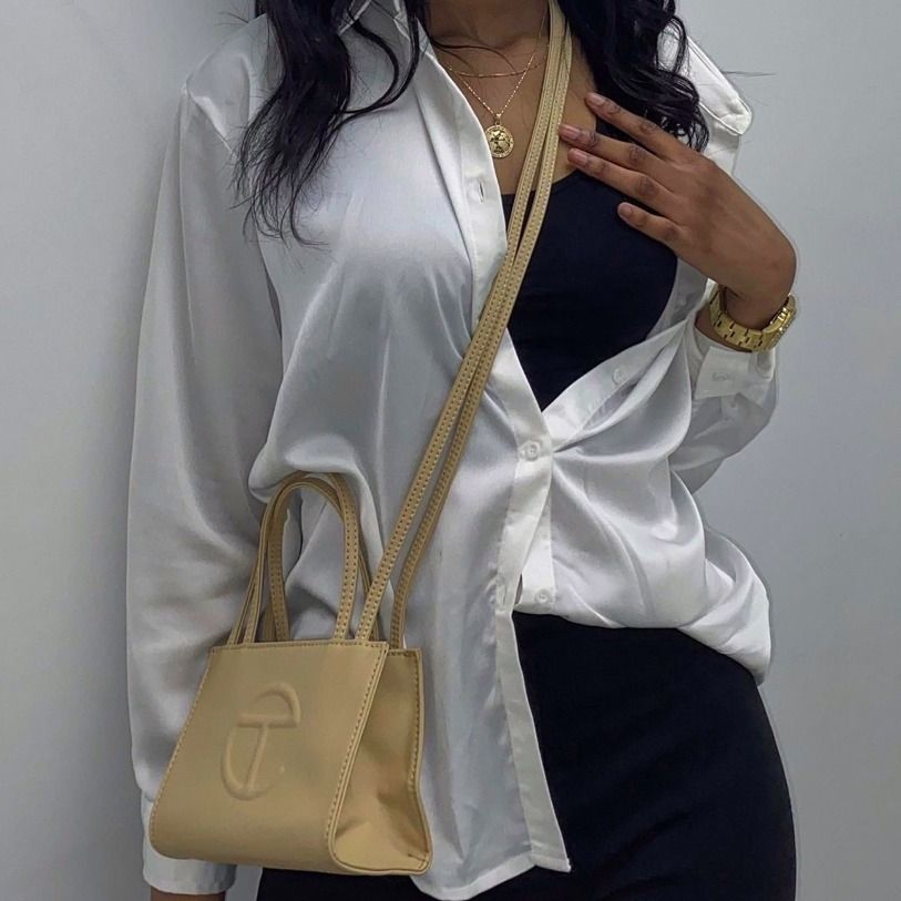 即お届 Telfar テルファースモール ショッピングバッグ クリーム