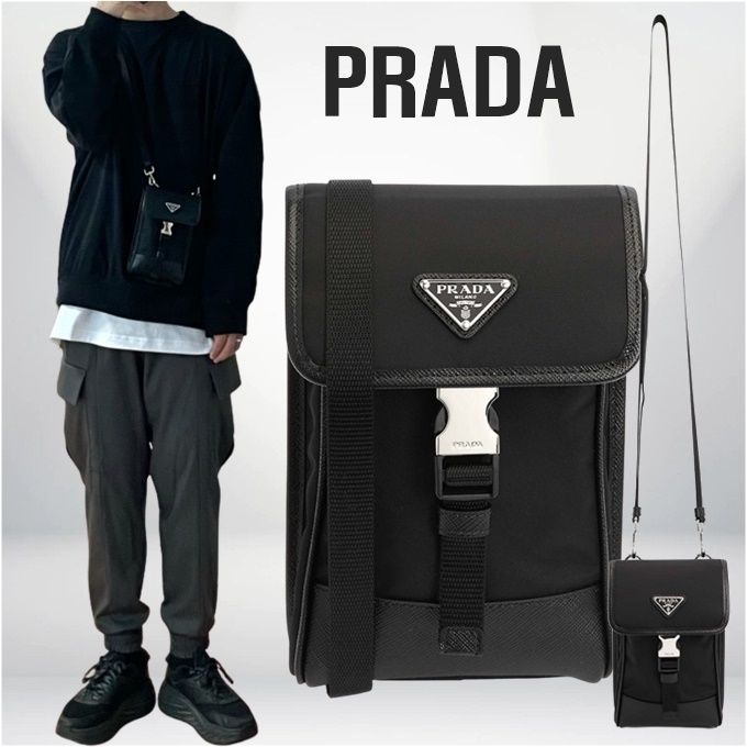 ♢PRADA♢スマホホルダー☆正規品・関税込☆ (PRADA/iPhone