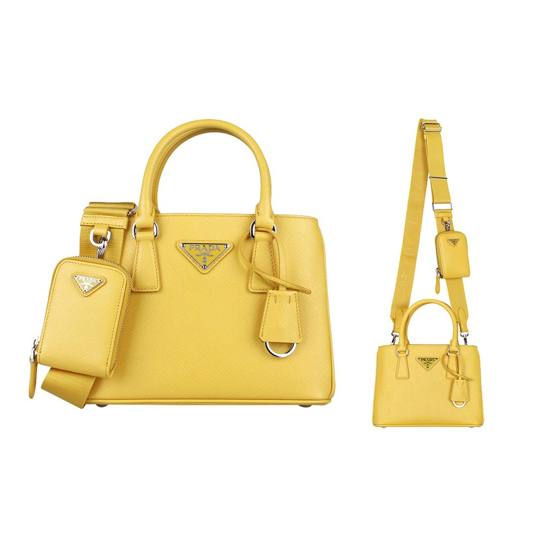 関税負担なし☆PRADA プラダ サフィアーノミニトートバッグ (PRADA