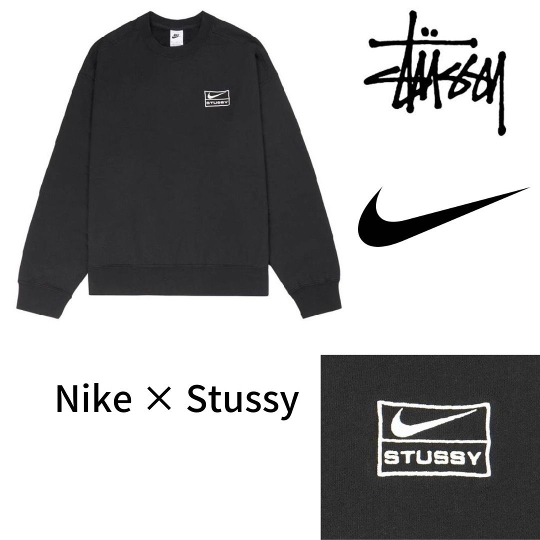 新作】Stussy x Nike Wash Crew ナイキ ステューシー (STUSSY