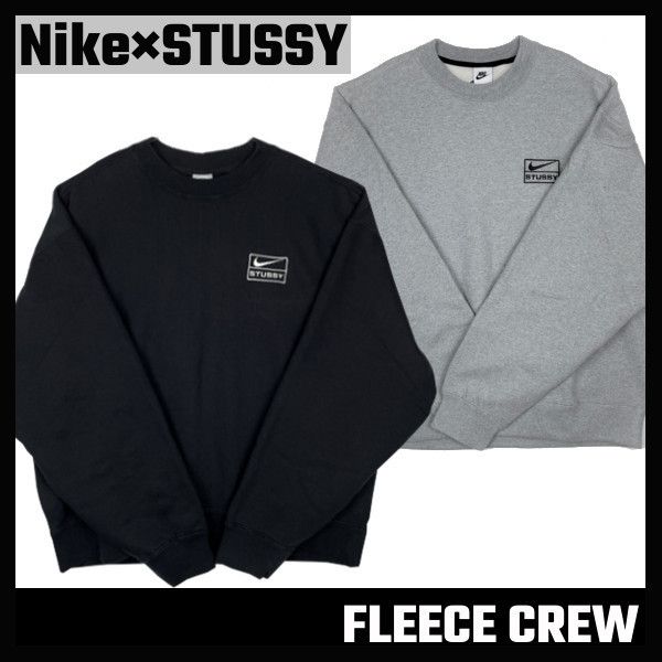 Nike×STUSSY】コラボ FLEECE CREW (STUSSY/スウェット・トレーナー