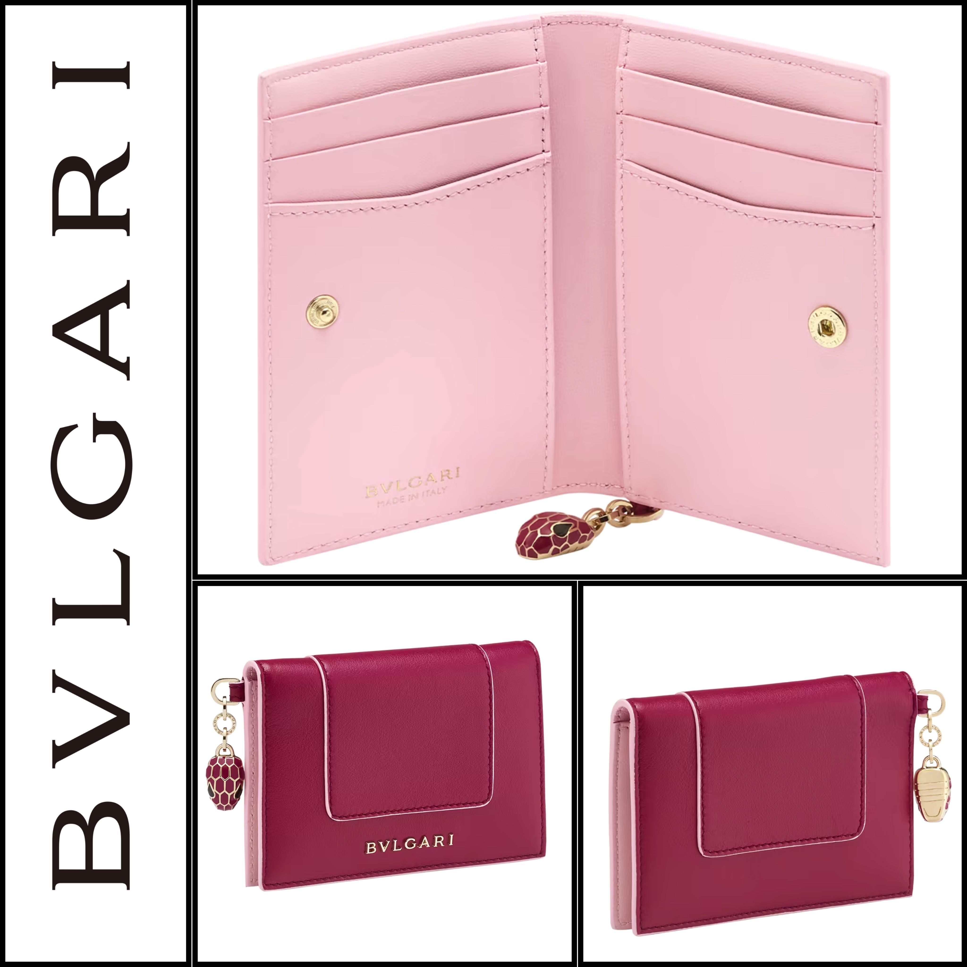即納！ 【BVLGARI】 セルペンティ フォーエバー カードホルダー